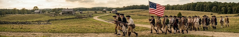 Revolutionary War Battle Roster Centerpiece