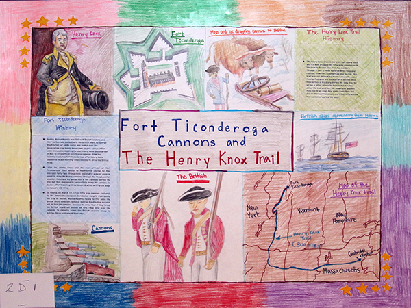 Fort Ticonderoga Crucial Crossroad Themed First Place Entry 2016
