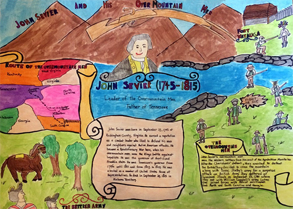 John Sevier Historical Themed First Place Entry 2017